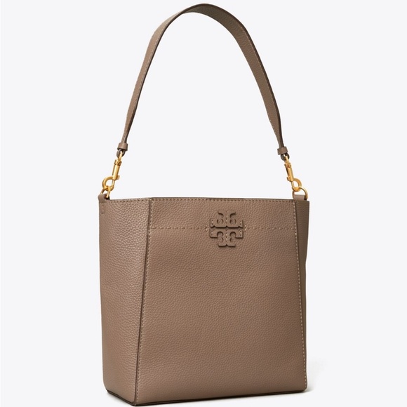 DISCONTINUED Tory Burch McGraw hobo bucket bag - Picture 4 of 5